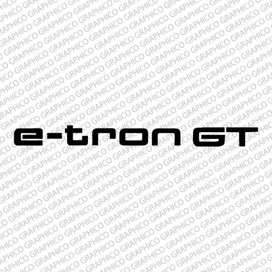Audi e-tron GT Brake Caliper Decals (Pack of 6)