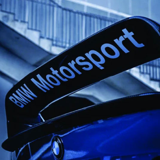 BMW Motorsport Rear Wing Sticker