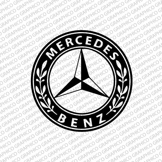Mercedes-Benz Logo Sticker