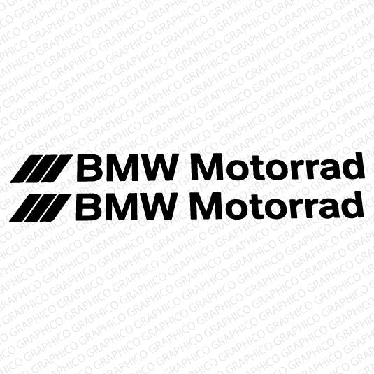 Car/Motorbike BMW Motorrad Decals