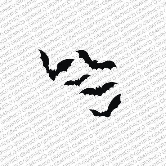 Small Bats Decal