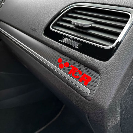 GTI/TCR Dashboard Decal (Pack of 2)