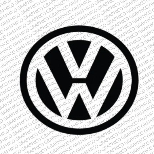 VW Bold Logo Decal