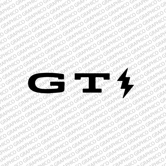 VW GTI Logo Decal