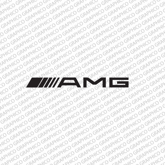 Mercedes-Benz AMG Steering Wheel Sticker Decal