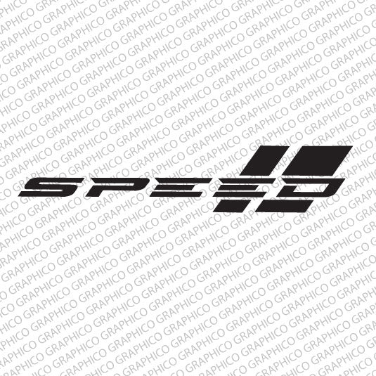 SPEED Car Decals (Pack of 2)