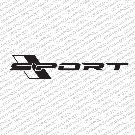 SPORT Car Decals (Pack of 2)