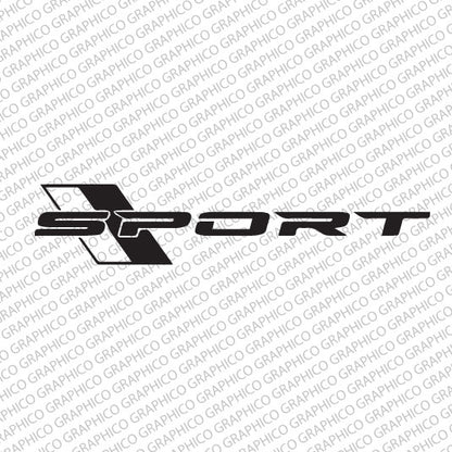 SPORT Car Decals (Pack of 2)